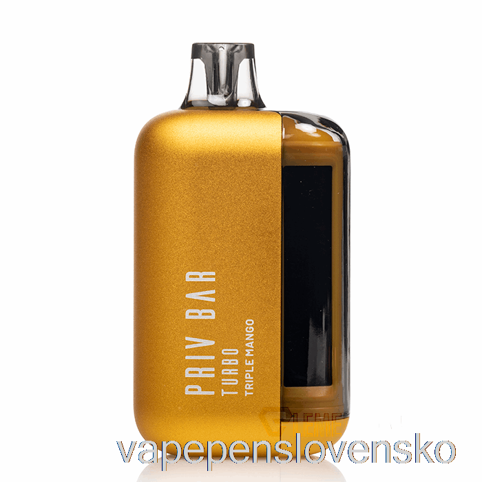 Smok Priv Bar Turbo 15k Jednorazové Trojité Mango Vape Pero